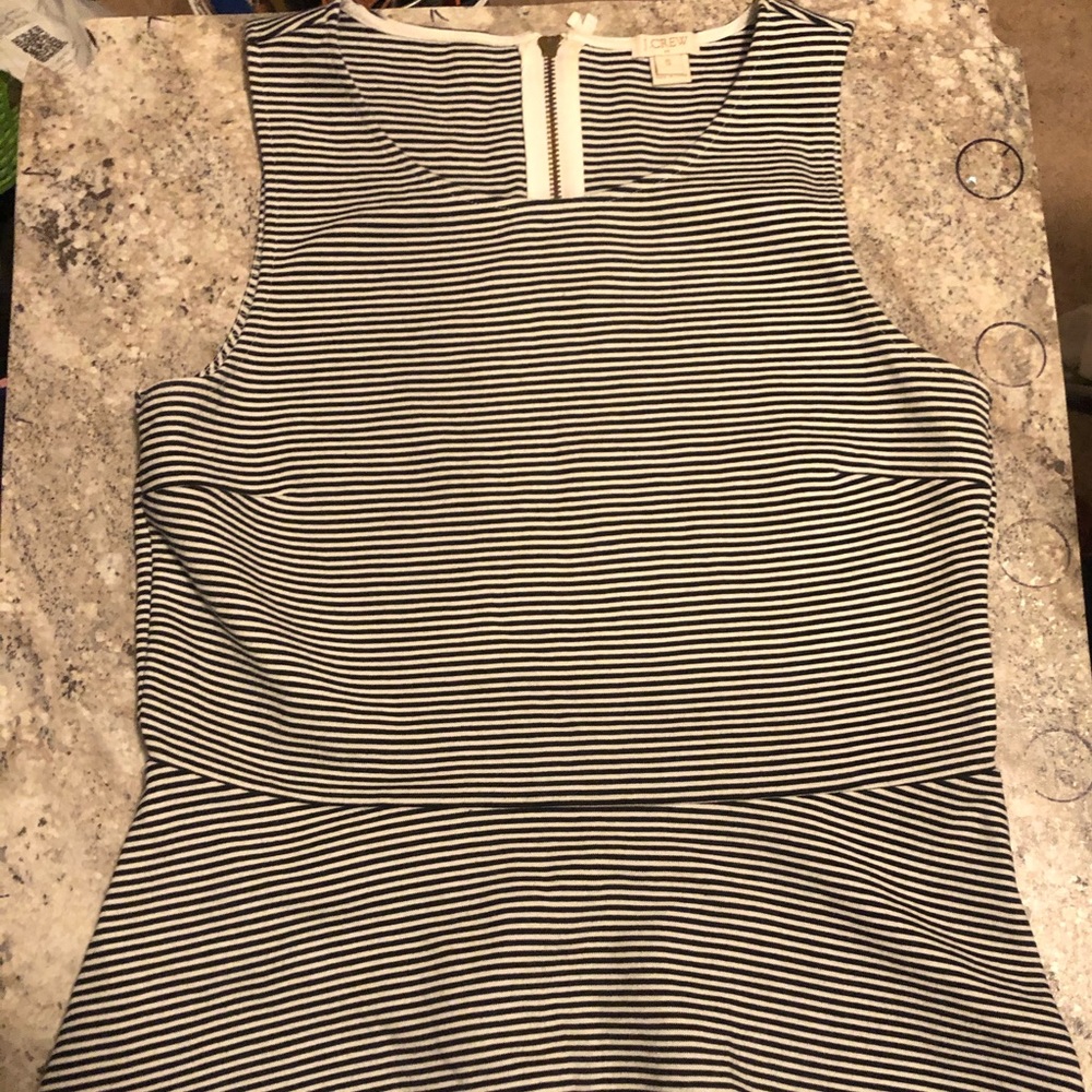 J Crew Peplum Tank Size Small